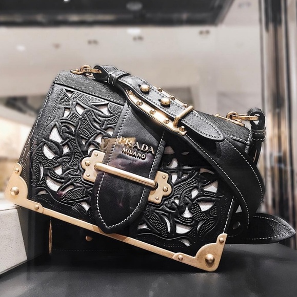 Prada Handbags - SOLD💕💯Authentic🎉Prada💎CAHIER💎 Leather Bag